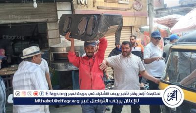 استمرار حملات التصدي للتلوث السمعي، ومصادرة 59 طقم وجهاز صوت