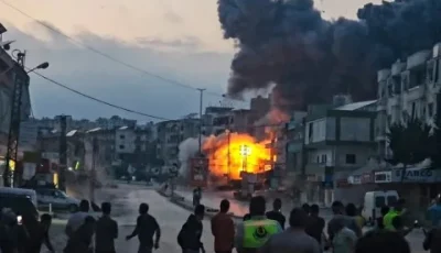 استشهاد شخصين وإصابة جراء قصف إسرائيلي على دراجة نارية في منطقة صور بجنوب لبنان