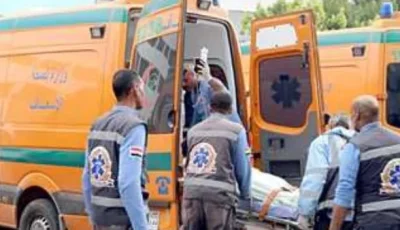 مصرع سائق وإصابة شخصين نتيجة انقلاب سيارة نقل على الطريق الصحراوي في سوهاج