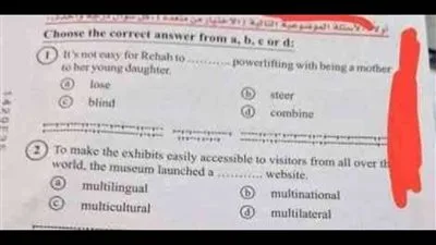 شاومينج يدعي انتشار امتحان اللغة الإنجليزية للثانوية العامة على تيليجرام بعد بدء الاختبارات.