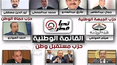 تحيا مصر يكشف عن أسماء مرشحي القائمة وتحالف الأفراد لمجلس الشيوخ في محافظة الدقهلية