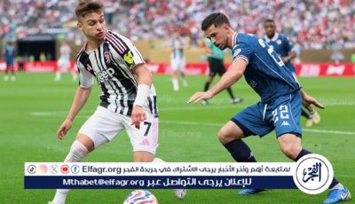 يوفنتوس يتقدم على الوداد المغربي بثنائية في الشوط الأول