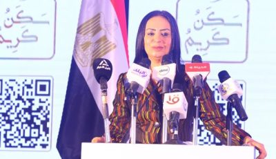 وزيرة التضامن تقود حملة تبرعات ناجحة لدعم “سكن كريم من أجل حياة كريمة”