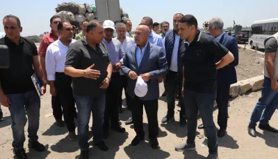 كامل الوزير يجري جولة تفقدية على الطريق الدائري الإقليمي ويشرف على صيانة المرحلة الأولى من المشروع