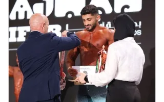 محب كرة القدم يحقق إنجاز فوز بميداليتي بناء أجسام في ستة أيام