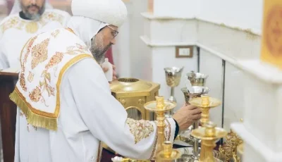 إطلاق أواني في احتفال عيد “القديس الأنبا موسى” بديرمواس