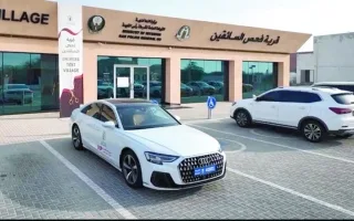 سيارات فاخرة تُستخدم في خدمة فحص السائقين بشركة شرطة رأس الخيمة