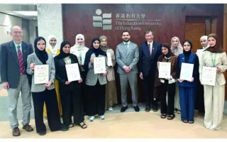 طالبات جامعة الإمارات يقدمن أفكار تعليمية مبتكرة في هونغ كونغ