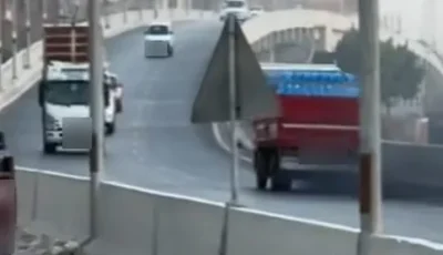 بعد عرض الفيديو.. إجراءات ضد سائق شاحنة في القليوبية