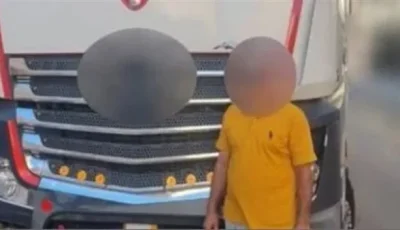 المرور تعتقل سائق شاحنة ثقيلة يهدد سلامة المواطنين.. فيديو