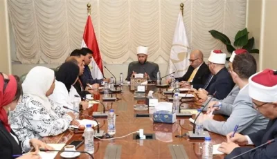 وزير الأوقاف يجتمع بفريق “اتحاد بشبابها” لمناقشة التعاون في مبادرة “صحح مفاهيمك”