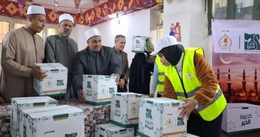 الأوقاف ومصر الخير توزعان 100 ألف كرتونة بمختلف المحافظات بمناسبة شهر رمضان