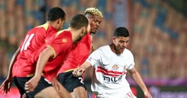 الزمالك يهزم حرس الحدود بثنائية ويستعيد وصافة الدورى.. صور