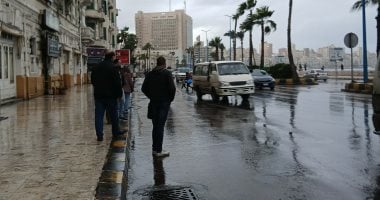 نوة الشمس الصغرى فى الإسكندرية.. هطول أمطار وشبورة مائية على الطرق غدا