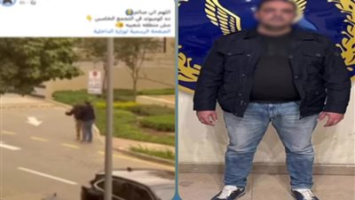 هو اللي استفزني.. النيابة تواصل التحقيق مع المتهم بالاعتداء على فرد أمن التجمع