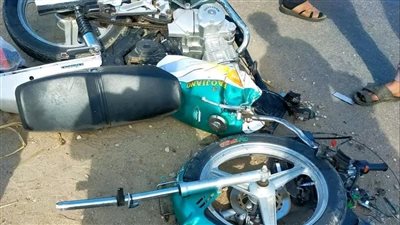 مصرع شاب في حادث دراجة نارية بالطريق الأبيض بكرداسة