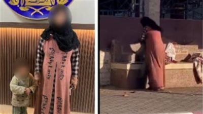 فيديو يهز سوهاج.. أم اعتدت على طفلتها بالشارع بزعم تأديبها