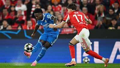 بنفيكا ضد الريال.. فينيسيوس جونيور يسجل الهدف الأول لـ ريال مدريد في مرمى بنفيكا بدوري أبطال أوروبا