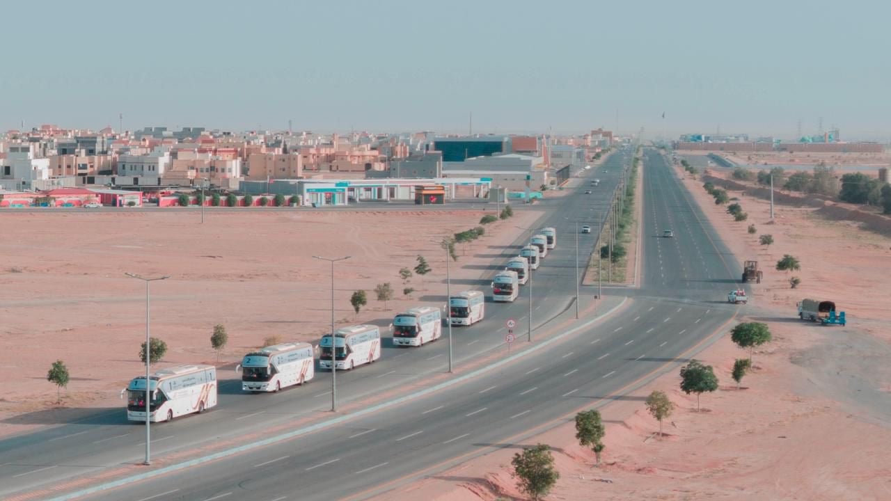 تراؤف تُسيّر 10 حافلات لنقل 455 حاجاً من أسر الأيتام بتكلفة تتجاوز 6 ملايين ريال