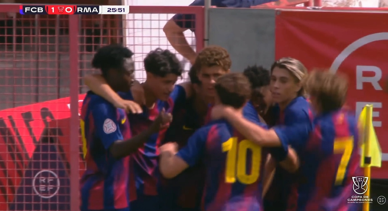 اهداف مباراة ريال مدريد وبرشلونة (4-1) كأس الابطال للشباب