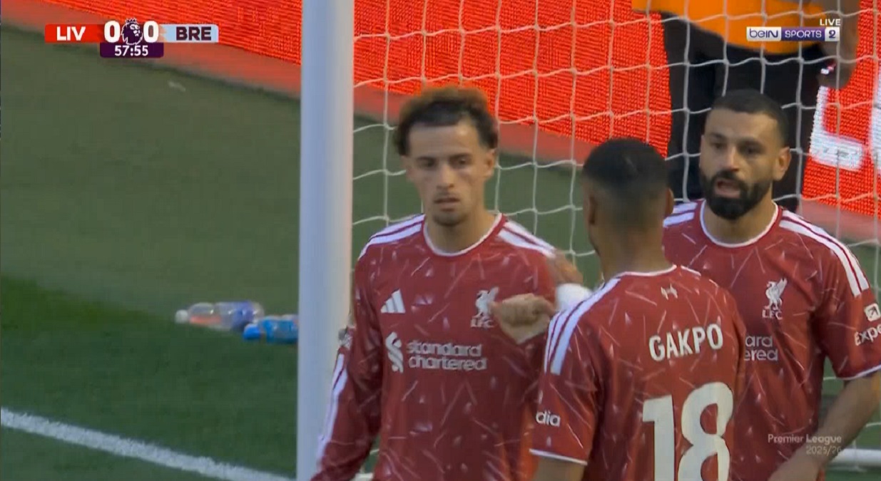 اهداف مباراة ليفربول  وبرينتفورد في الدوري الانجليزي