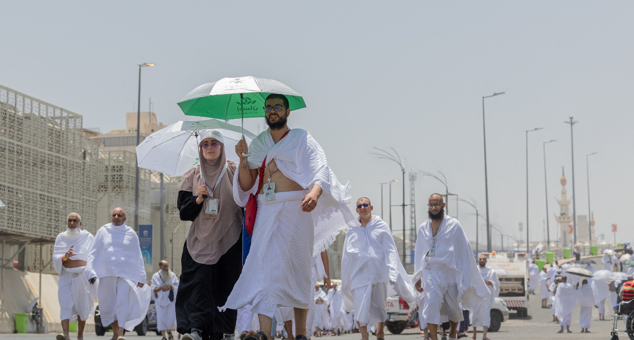 أجواء حارة في المشاعر المقدسة.. الحرارة العظمى تسجل 46 درجة في عرفات