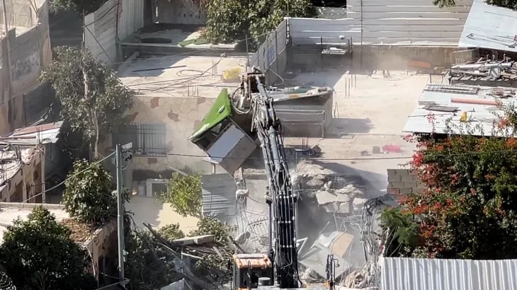 قوات الاحتلال تهدم منازل ومنشآت في سلوان ونحالين ضمن أوسع عمليات التجريف
