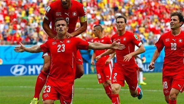 سويسرا تفوز علي الأردن برباعية ودية استعداد لكأس العالم