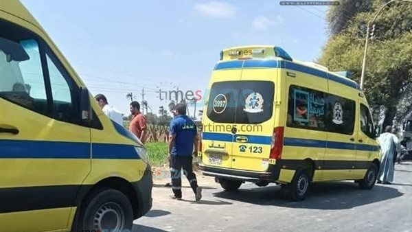إصابة عدد من الأشخاص في حادث تصادم مروع بين سياره ملاكي ميكروباص بالمنوفية