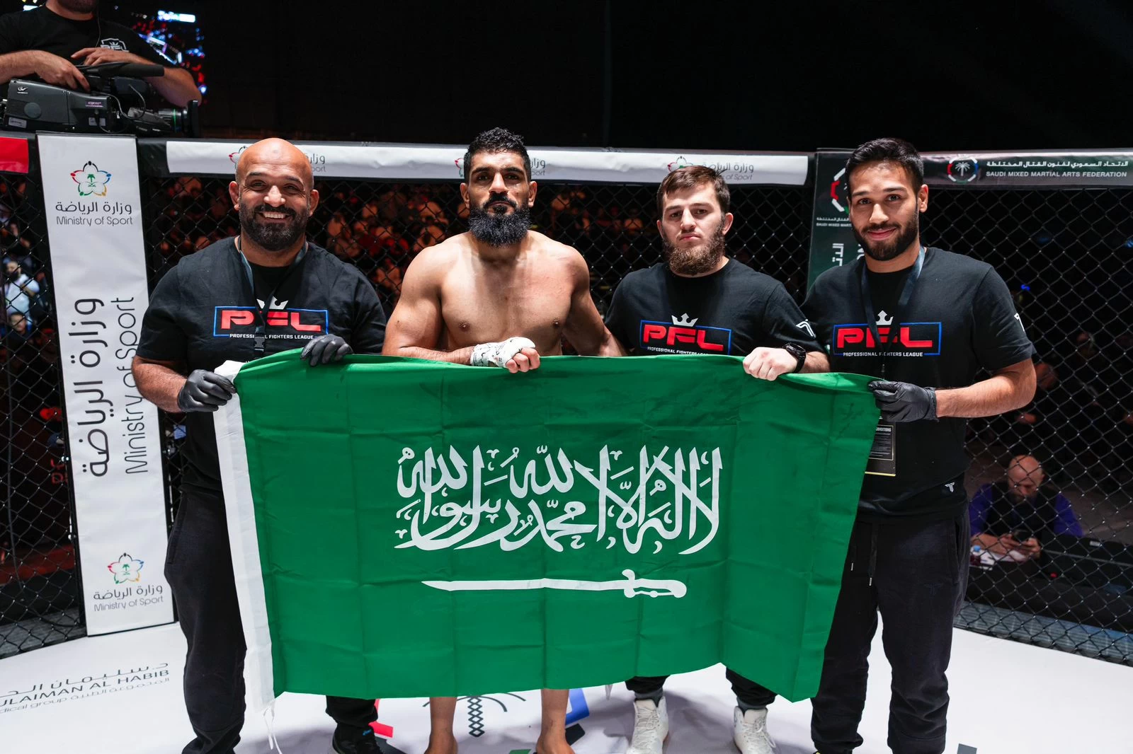 المقاتل السعودي «البراهيم» يتأهب لظهور جديد في بطولة «فخر العرب» – أخبار السعودية