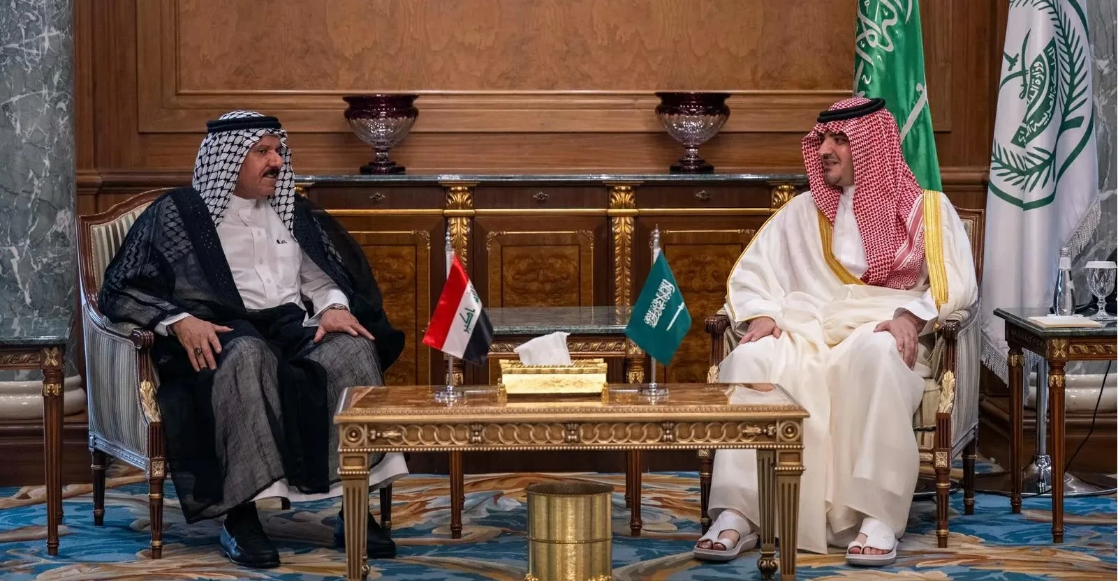 وزير الداخلية ونظيره العراقي يناقشان عدداً من الموضوعات ذات الاهتمام المشترك – أخبار السعودية