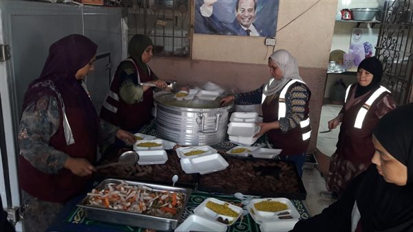 1500 وجبة إفطار مجانًا للصائمين في يوم عرفات بالخانكة