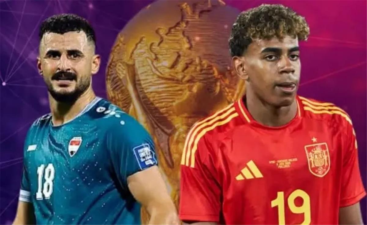 موعد والقنوات الناقلة لمباراة العراق وإسبانيا اليوم.. والمعلق