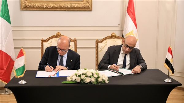 وزيرا التعليم المصري والإيطالي يوقعان مذكرة تفاهم وخطاب نوايا لتوسيع الشراكة الاستراتيجية في مجالات التعليم الفني