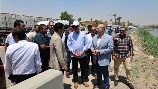 محافظ الجيزة يتفقد مشروعي تطوير محور المريوطية وكوبري السيارات أعلى مزلقان أبو النمرس