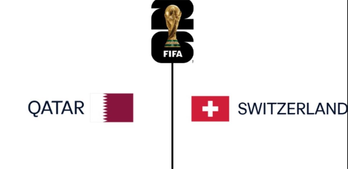 موعد والقنوات الناقلة لمباراة قطر وسويسرا اليوم في كأس العالم 2026