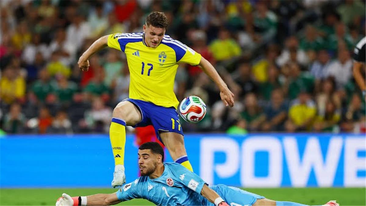 فيديو | بخطأ فادح.. جيوكيريس يسجل هدف السويد الثالث أمام تونس في كأس العالم
