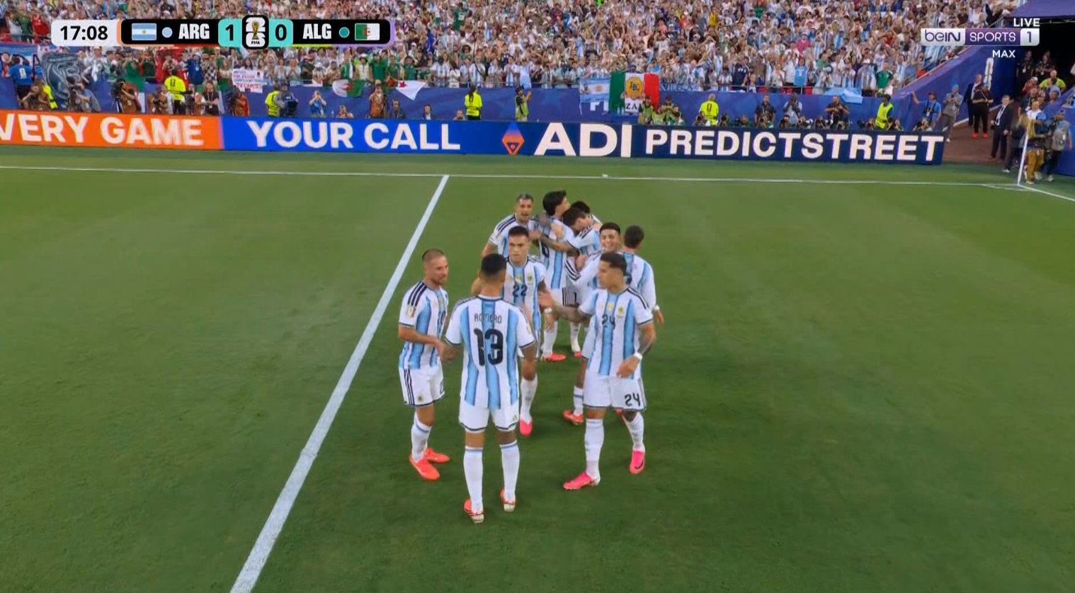 اهداف مباراة الجزائر والارجنتين في كأس العالم