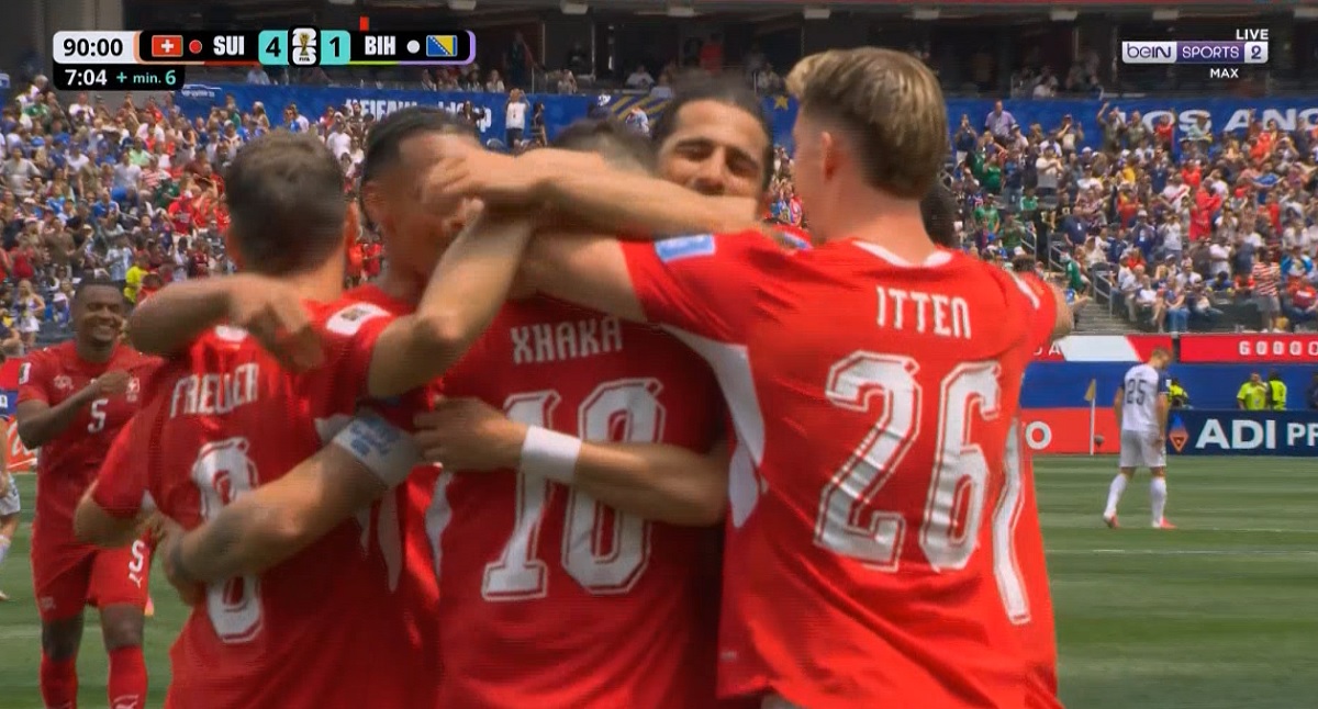 اهداف مباراة سويسرا والبوسنة والهرسك (4-1) كأس العالم