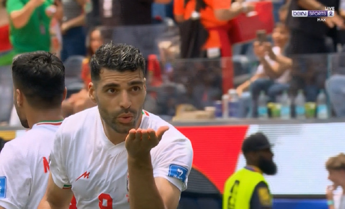هدف ايران الملغي امام بلجيكا بكأس العالم