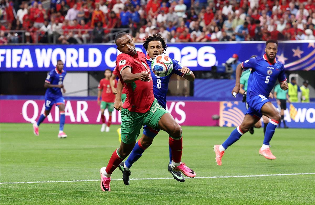 ترتيب مجموعة المغرب في كأس العالم بعد الفوز على هايتي
