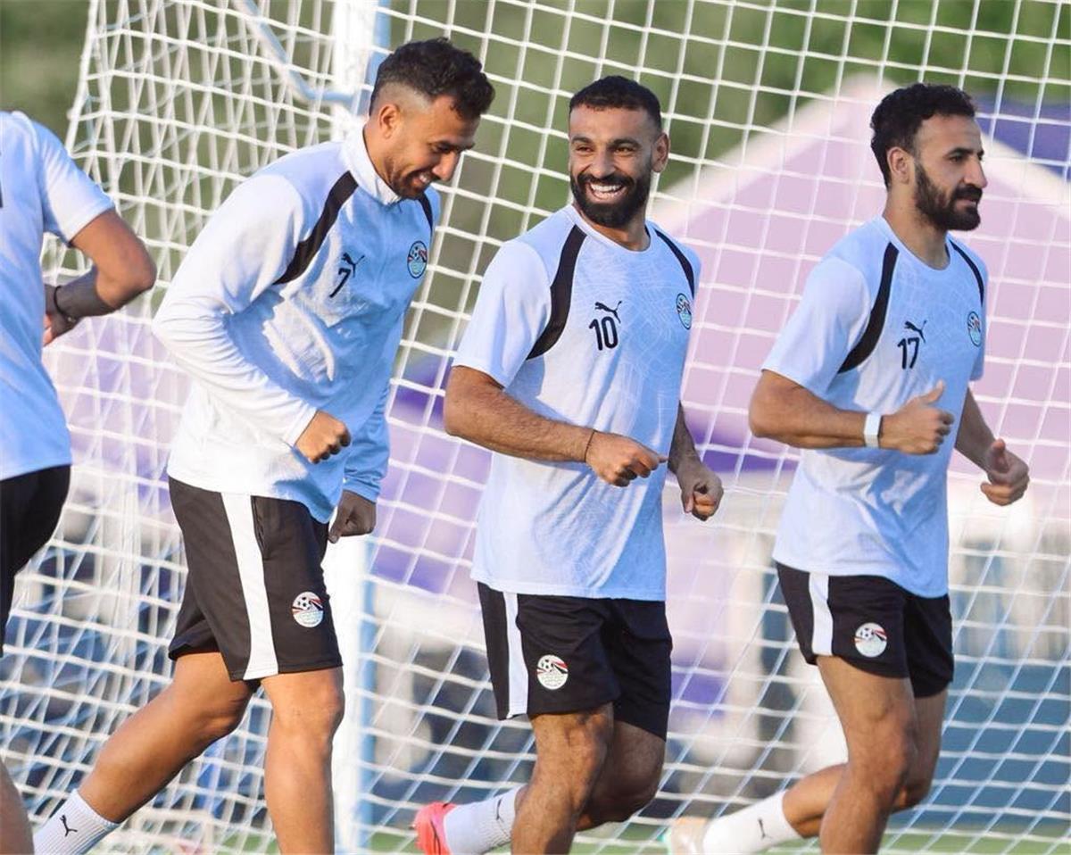 مران منتخب مصر | تدريبات قوية قبل مواجهة إيران.. وغياب ثنائي الفراعنة