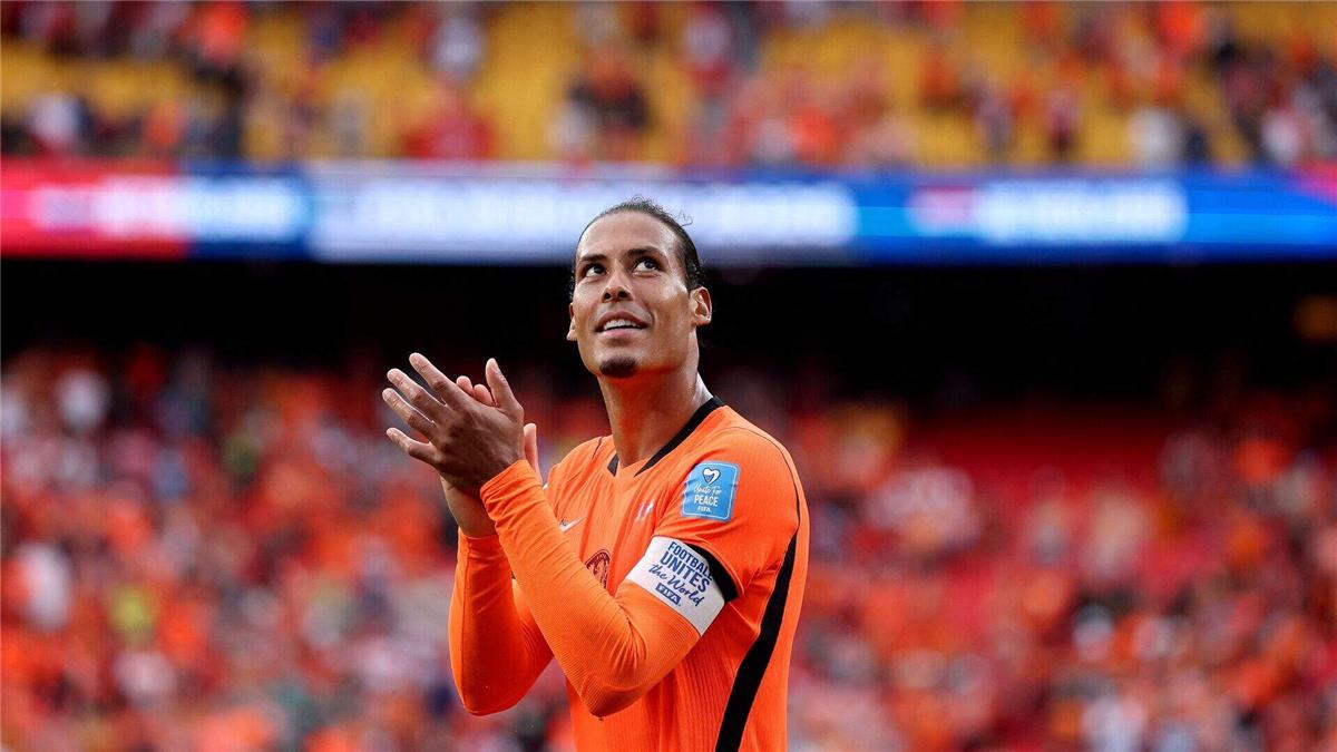 فان دايك يوضح سبب غضبه أمام تونس .. ويعلق على مواجهة المغرب في كأس العالم