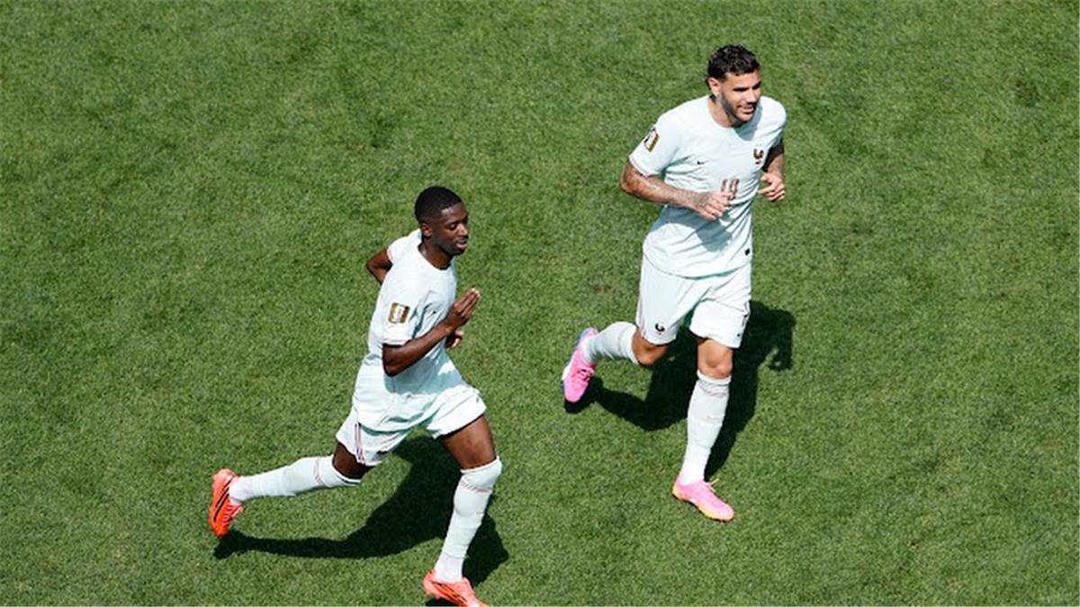 فيديو | ديمبلي يسجل هدف فرنسا الثاني.. وأسجارد يقلص الفارق للنرويج