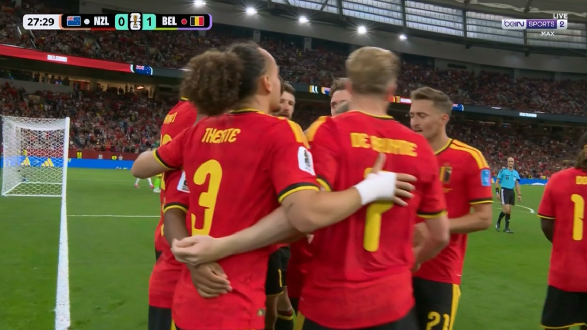 اهداف مباراة بلجيكا ونيوزيلندا في كأس العالم