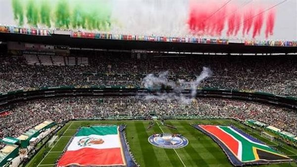 مباراة الافتتاح المكسيك× جنوب أفريقيا تشهد أعلى حضور جماهيري في تاريخ البطولة