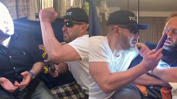 أحمد السقا في فيديو طريف برفقة عمرو عبد العزيز ومحمد علي رزق