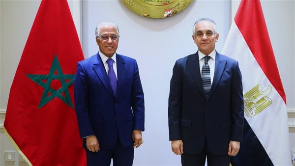 وزير العدل يستقبل سفير المملكة المغربية لبحث تطوير آفاق التعاون القضائي المشترك