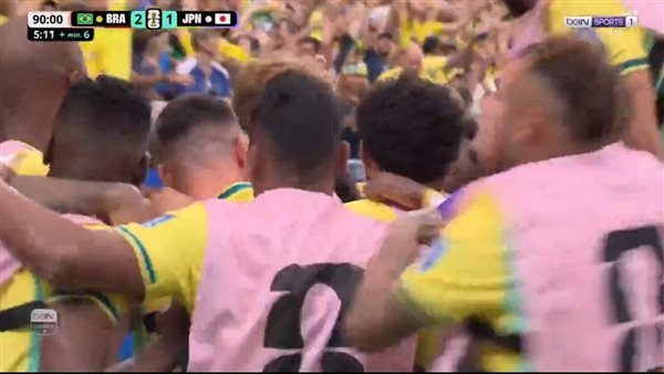 أهداف مباراة البرازيل واليابان