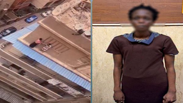 سيدة أجنبية تحاول القفز من أعلى عقار في القاهرة.. وعامل يتدخل لإنقاذها